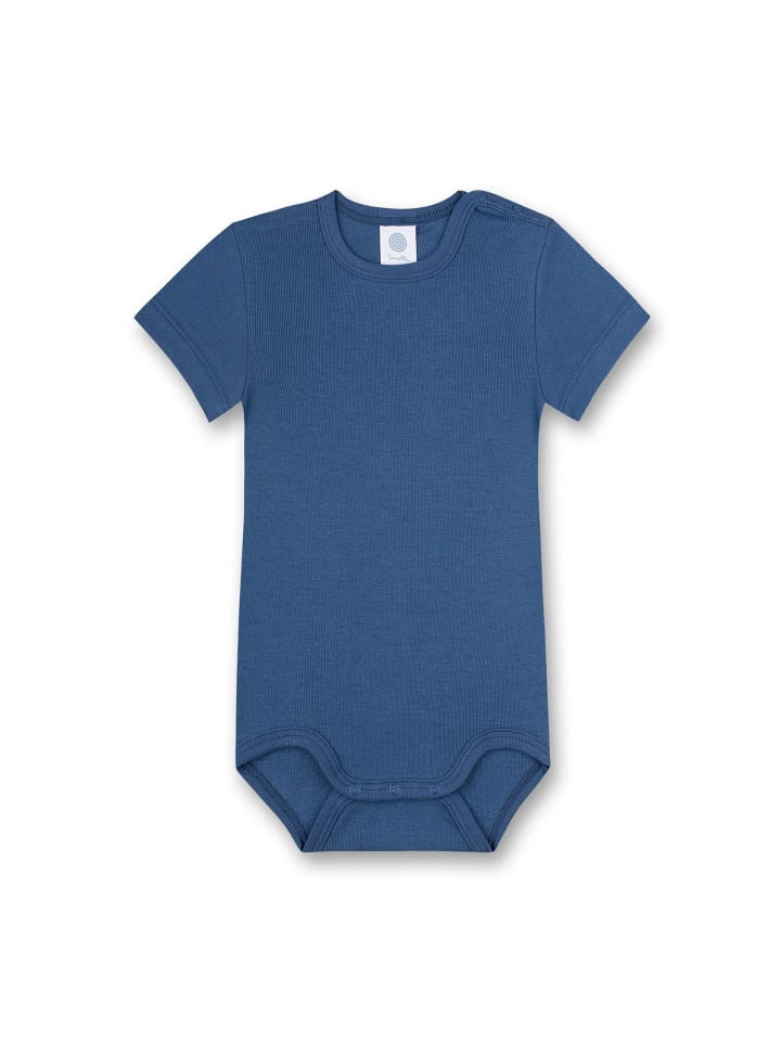 Sanetta Strampler 3er Pack in Weiß/Blau günstig kaufen