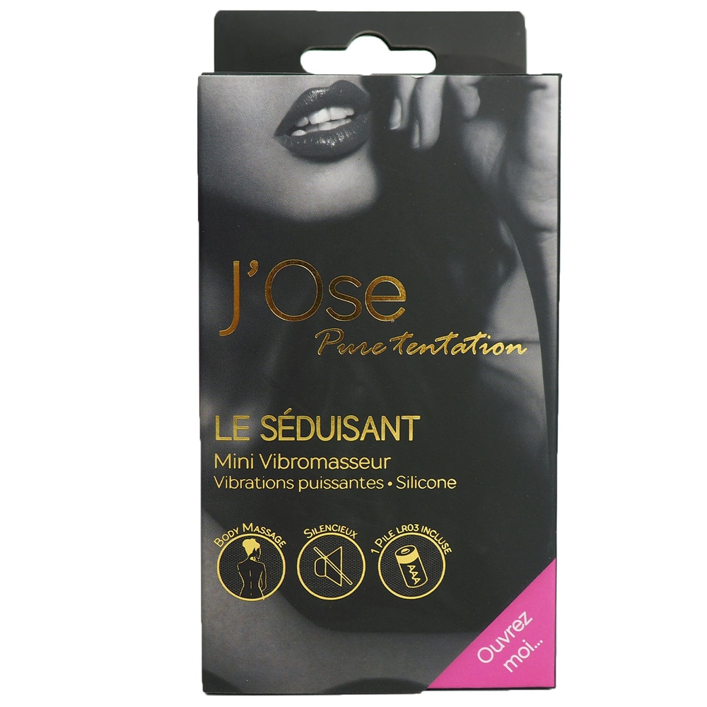 j'ose Le Séduisant - Mini vibromasseur Pile incluse HYGIENE SEXUELLE