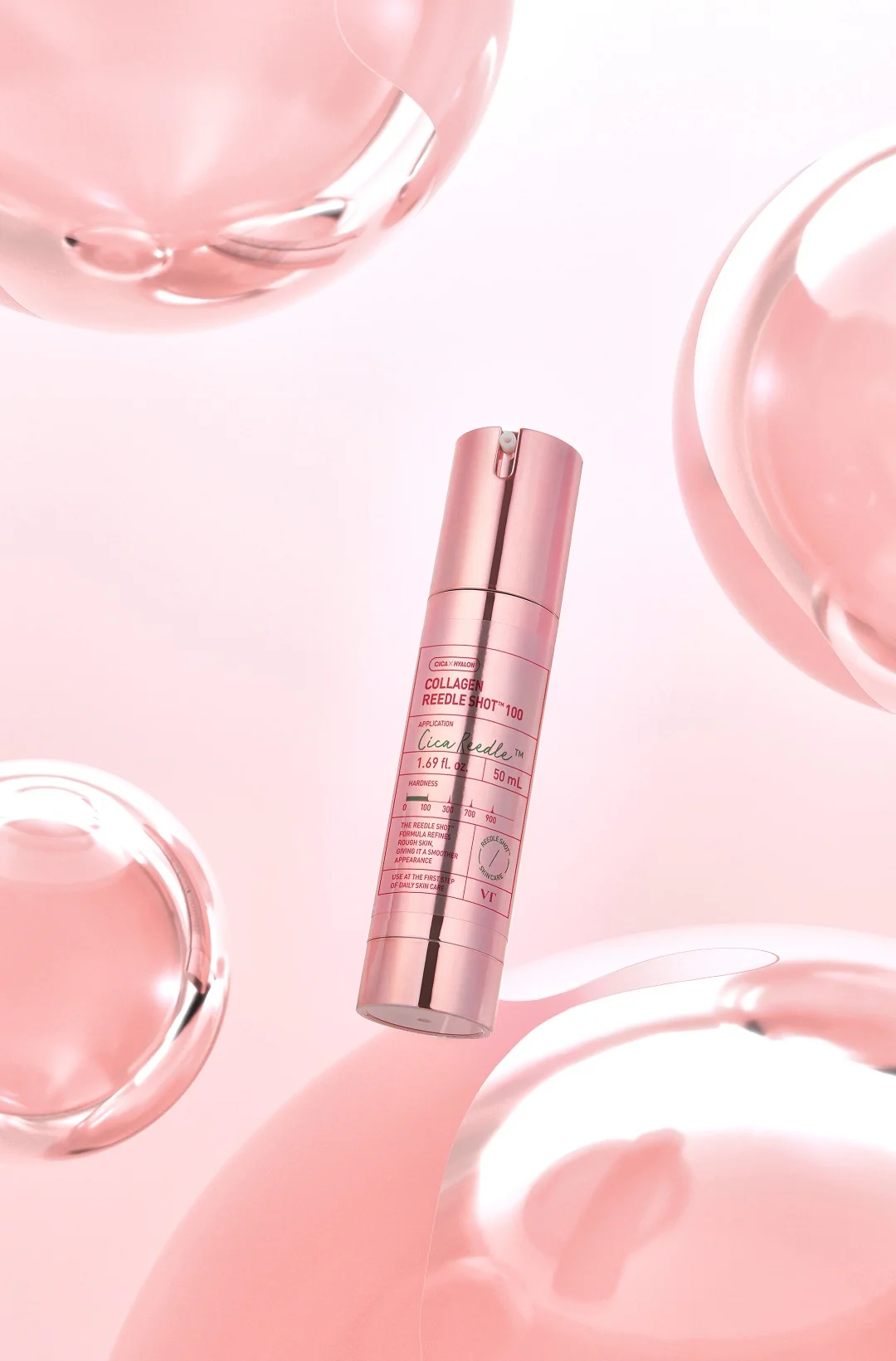 Face COLLAGEN REEDLE SHOT 100 - 24-satni tretman liftinga lica, Serum za lice s globalnim učinkom