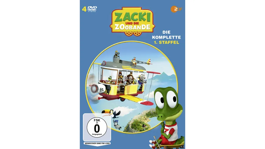 Zacki und die Zoobande - Die komplette erste Staffel  [4 DVDs]