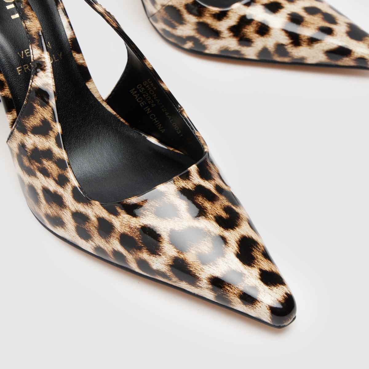 Schuh Shona Court – Beige och bruna höga klackar