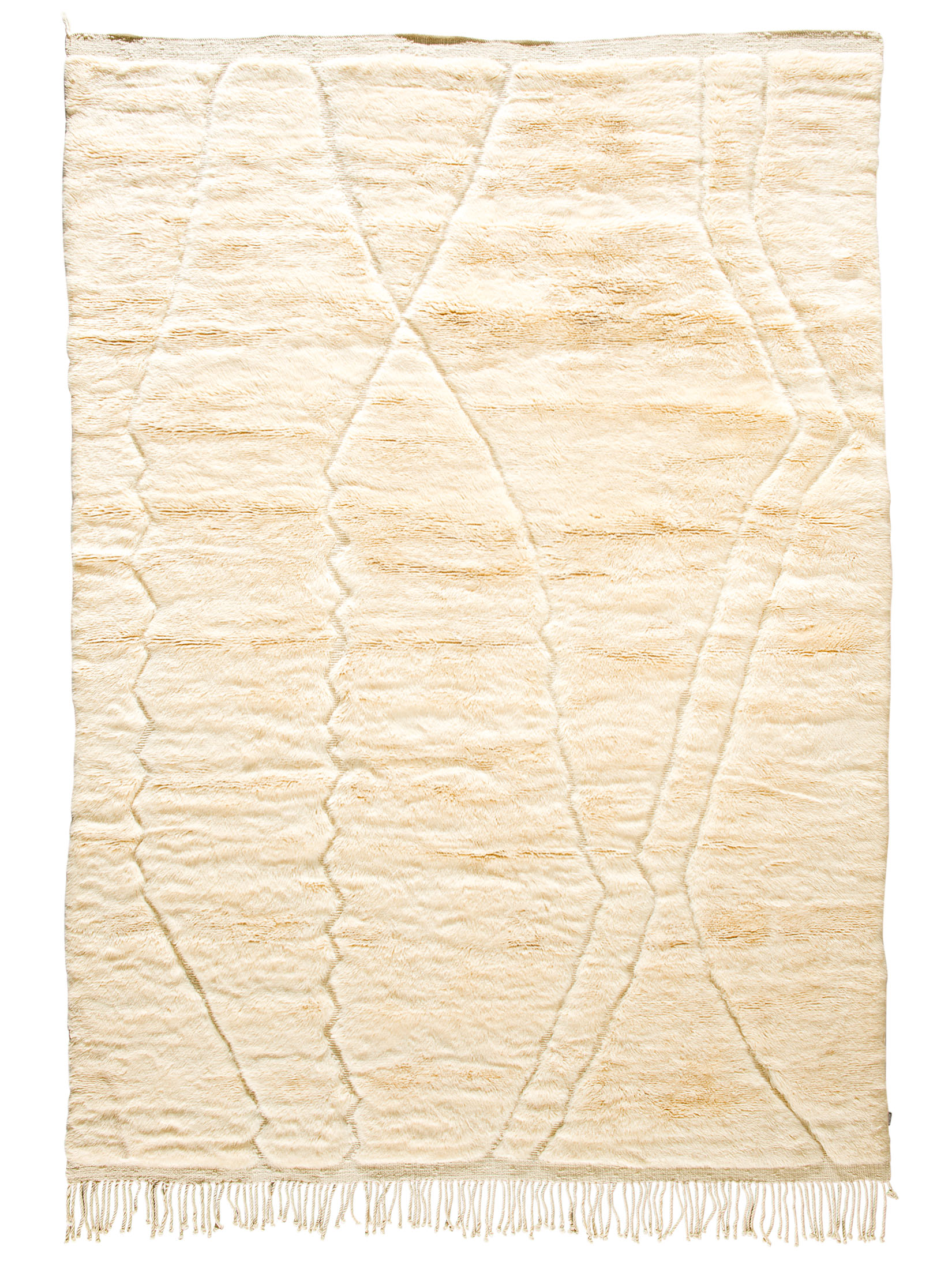 Beni Ourain ca. 250 x 355 cm, Unikat / Einzelstück