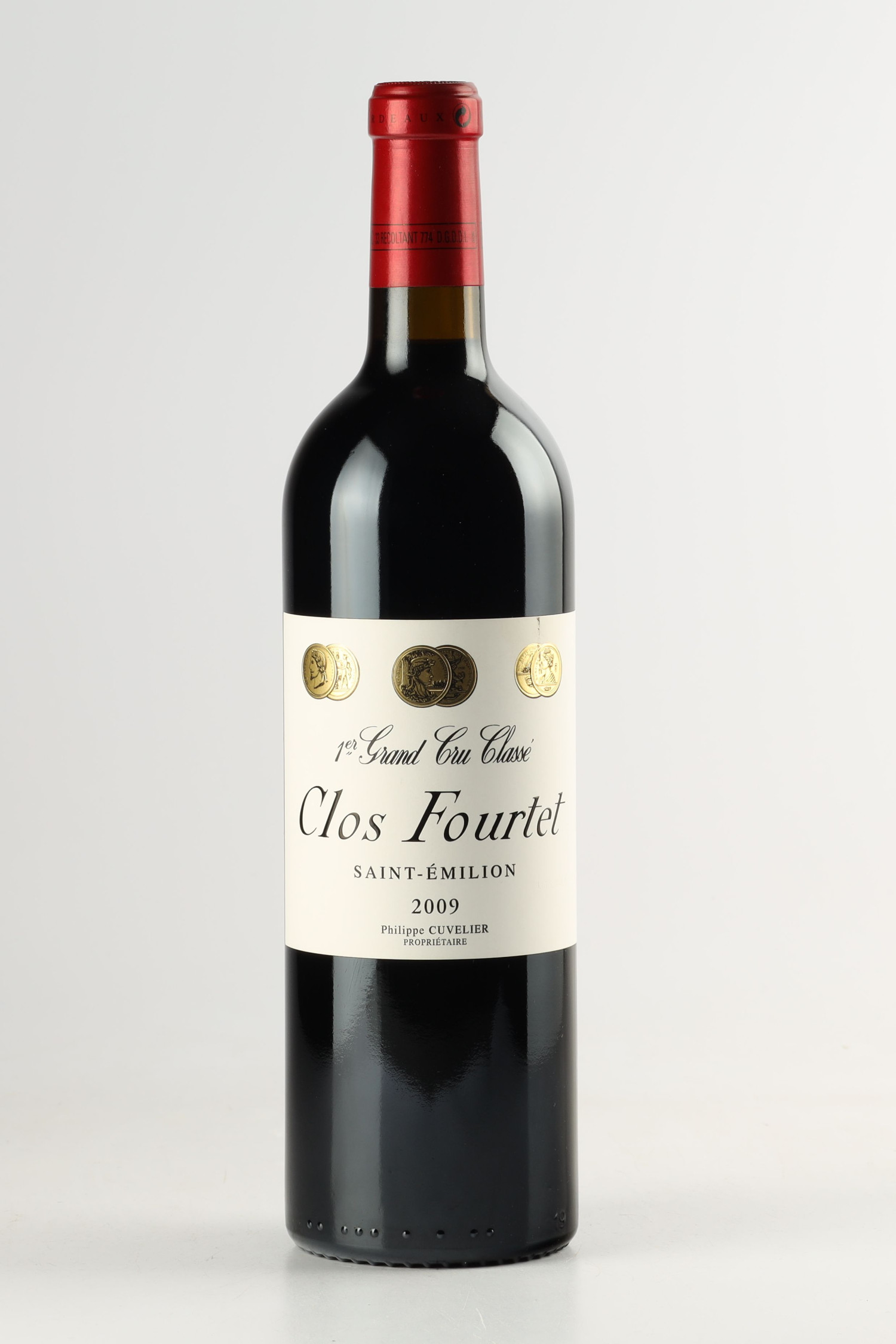 Vin 2009 CHÂTEAU CLOS FOURTET 2009, Saint Emilion. Vin ancien - SoDivin