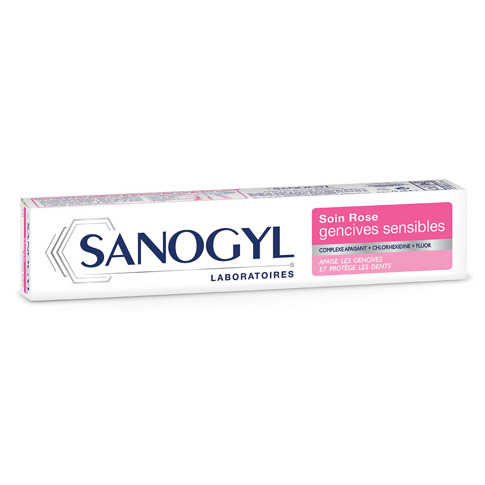 botot ROSE 1500PPM - SOIN GENCIVES SENSIBLES 75 ml DENTIFRICE
