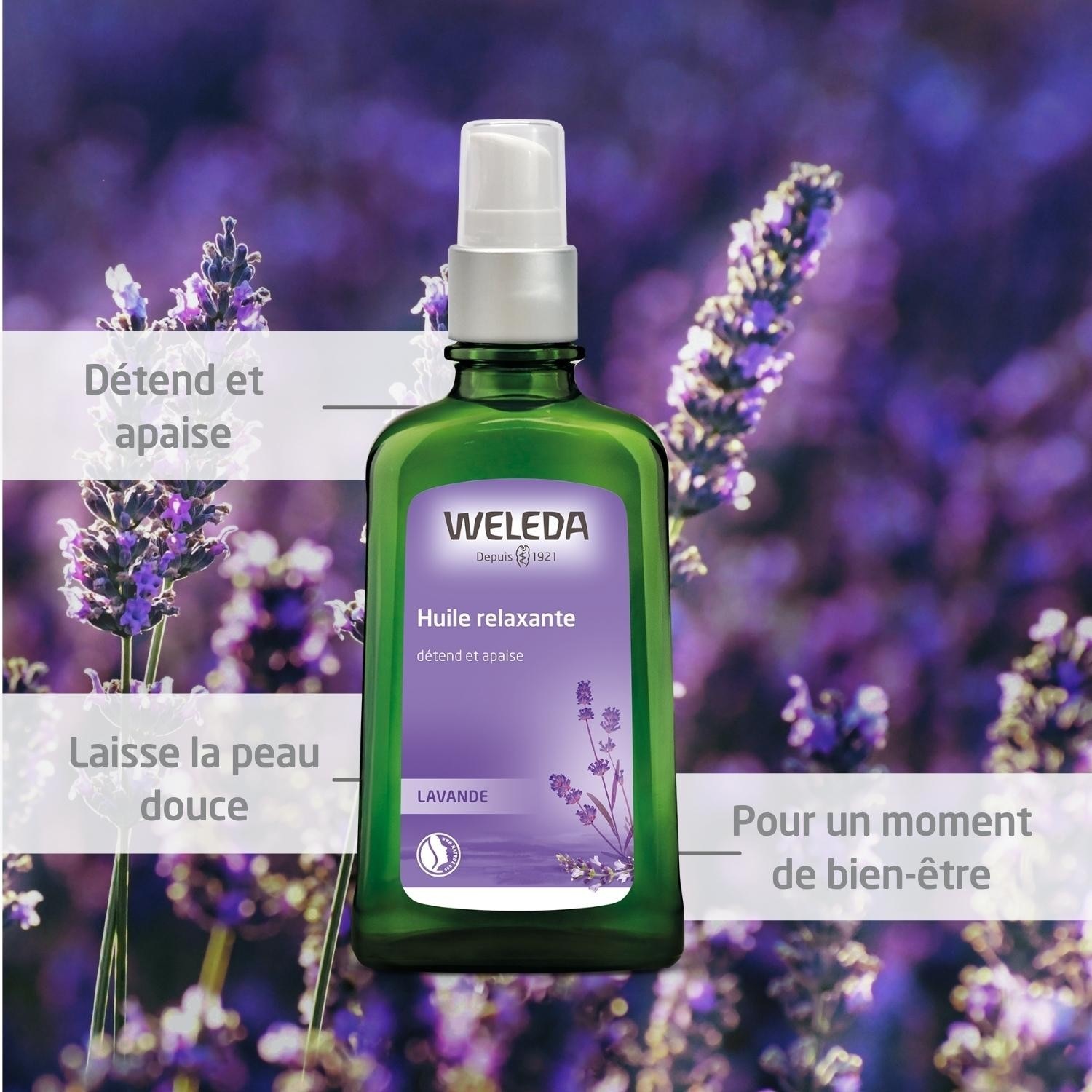 Weleda ulje za opuštanje lavande - 100 ml (bočica s pumpicom)