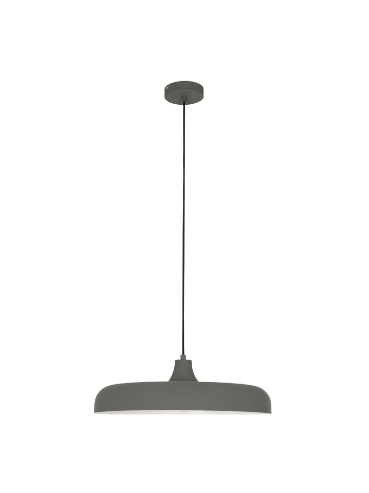 Licht-Erlebnisse Pendelleuchte in Grau Weiß günstig kaufen onesize