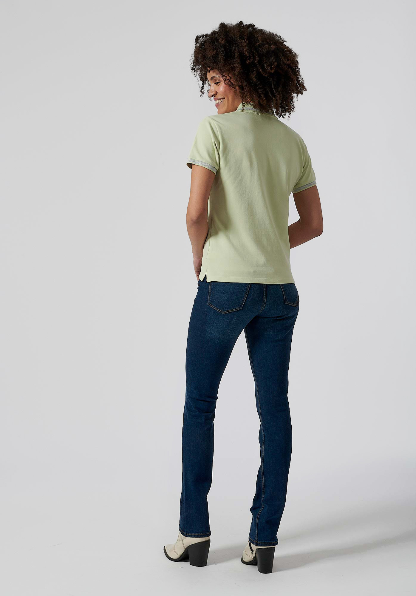 JULE   Polo vert Femme