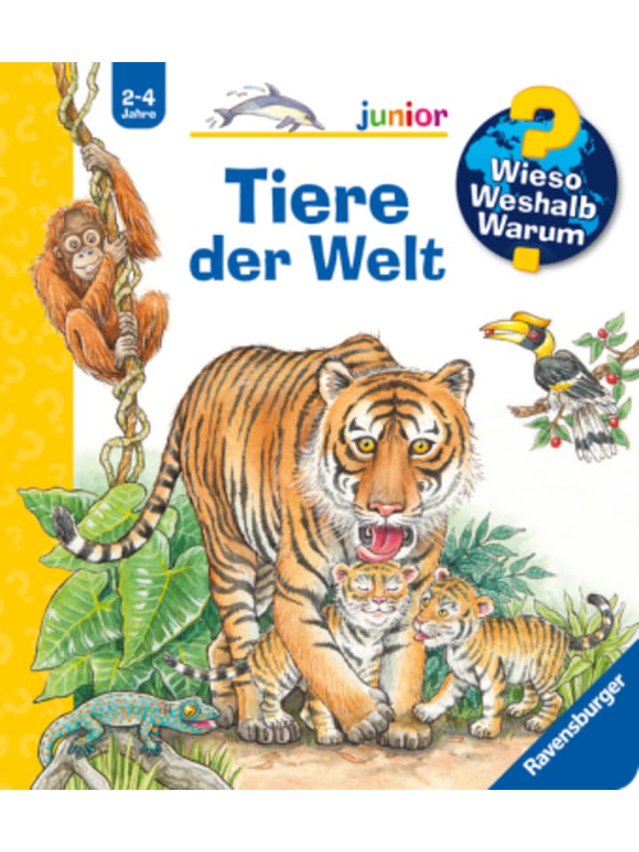 Ravensburger Verlag GmbH Buch - Wieso? Weshalb? Warum? junior, Band 73 - Tiere der Welt günstig kaufen onesize