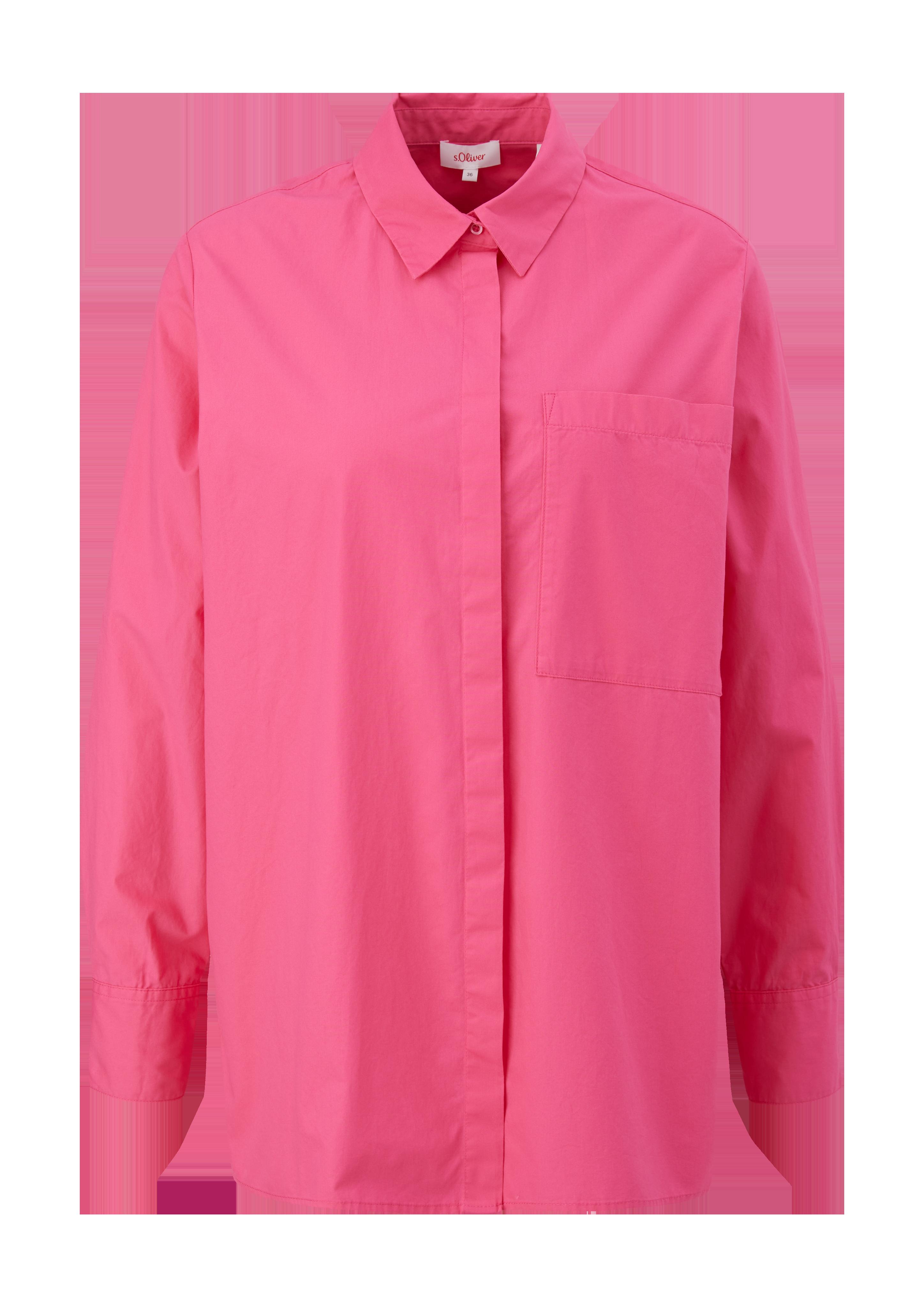 Baumwollbluse in Popeline-Qualität  2124900-4424