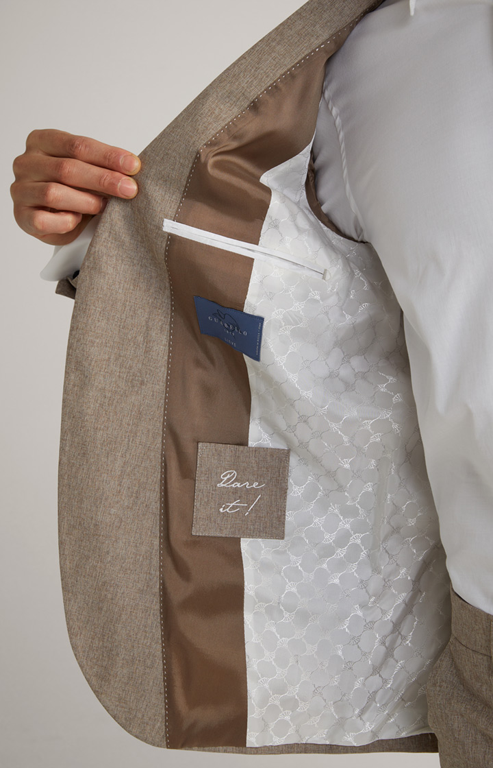 Wedding-Anzug Damon-Gun in Beige meliert
