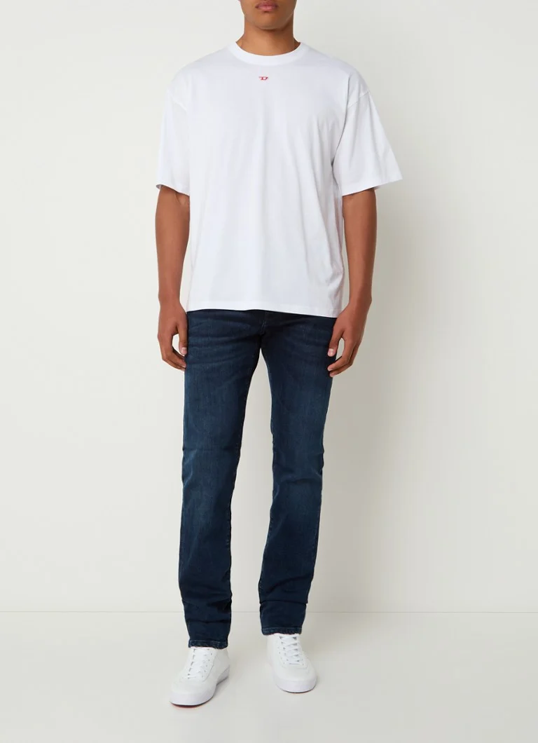 Vaqueros slim fit D-Strukt de Diesel, ciemny sprany