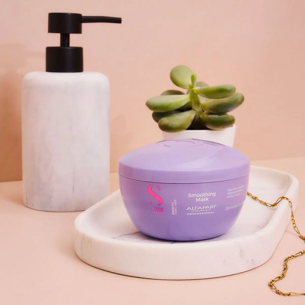 Alfaparf Milano Semi Di Lino Smoothing Hair Mask, 200 ml