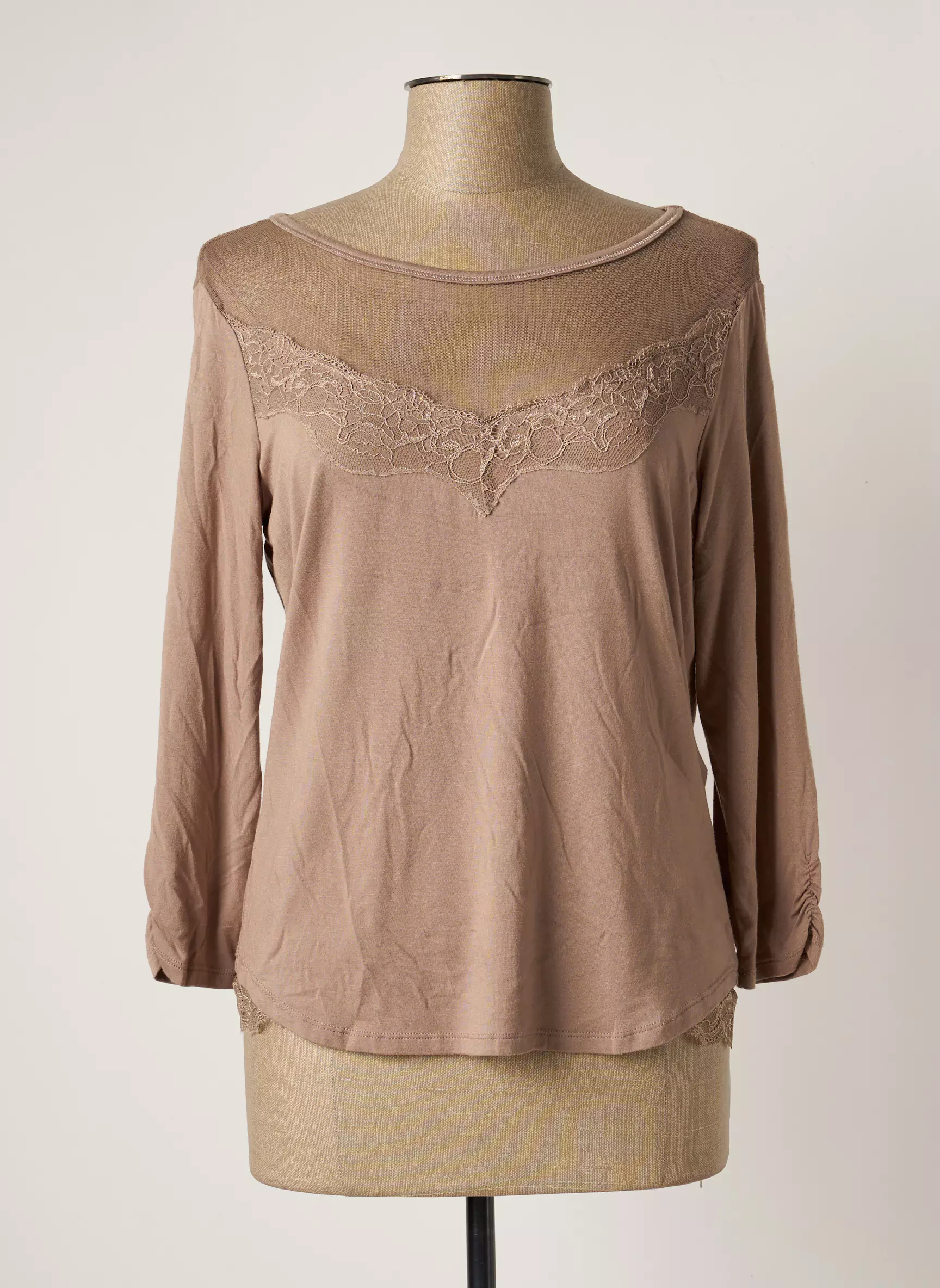 Breal Tshirts Femme couleur marron