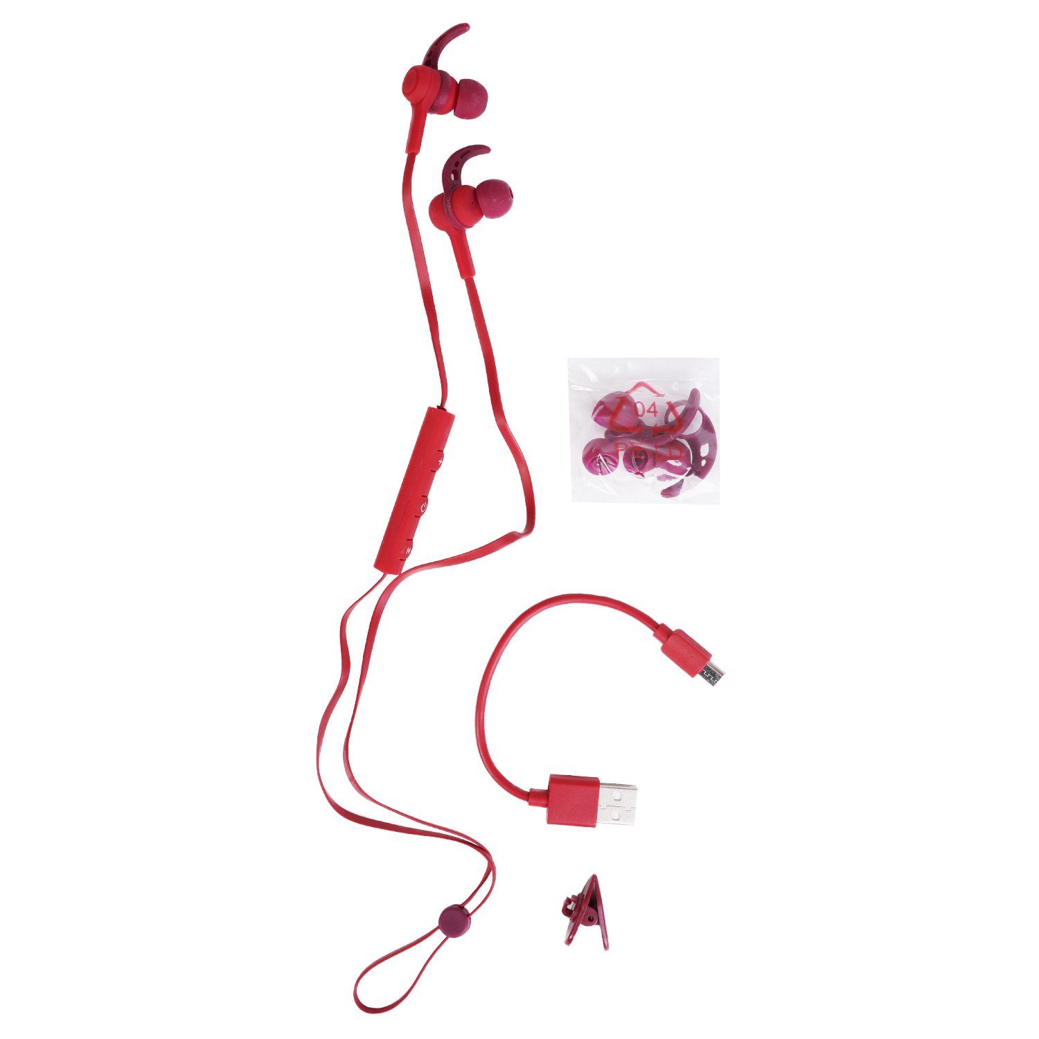 Hama Sport BT Kopfhörer Bluetooth Headset Ohrbügel Headset (Anruffunktion, Bluetooth, Mikrofon, Wiedergabe-Steuerung, Bluetooth 5.0, Schweißfest, Anruf-Funktionen, Wiedergabe-Steuerung, mit Mikrofon)