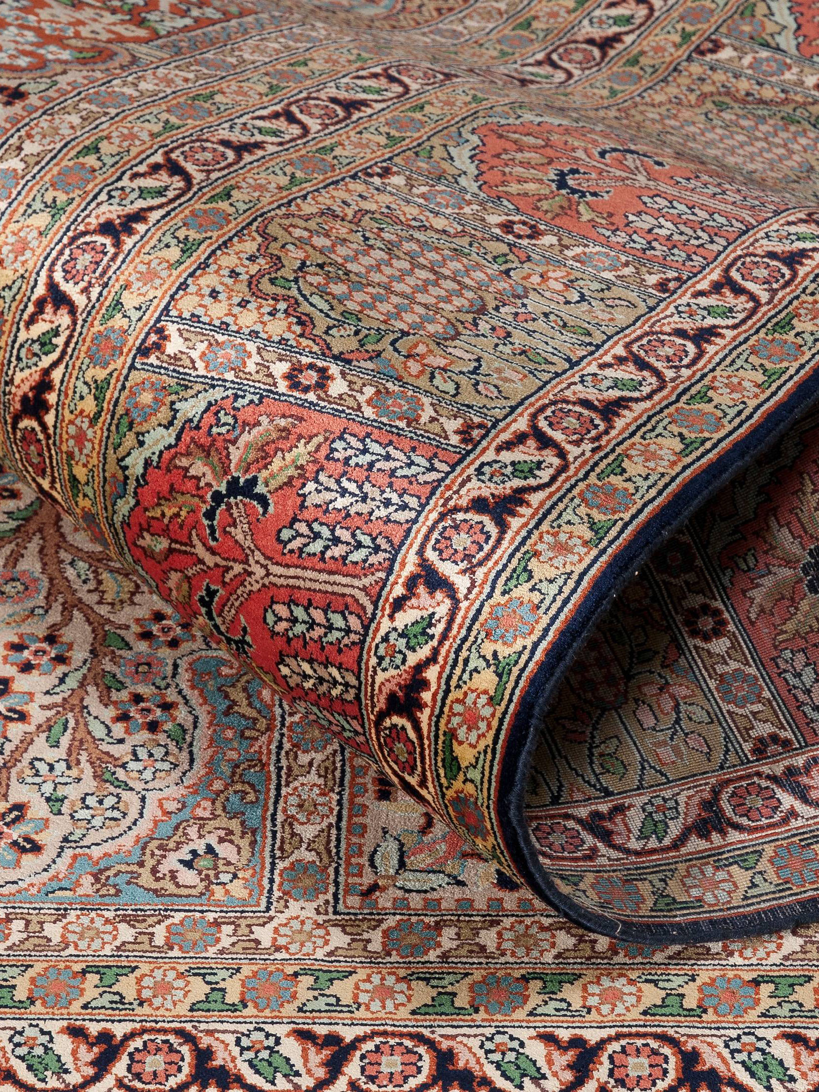 Kaschmir Seide Orient-Teppich, Diverse