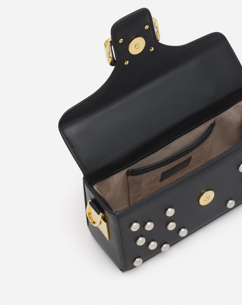 SAC PENCIL CAT NANO EN CUIR AVEC STUDS