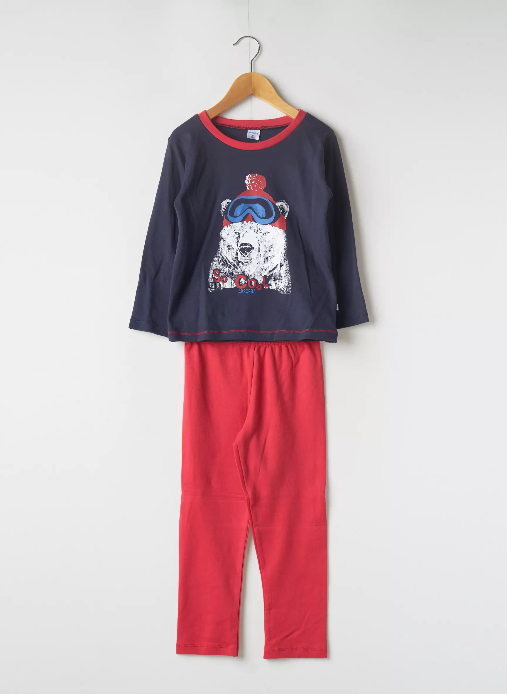 Absorba Pyjamas 1 Garcon couleur rouge