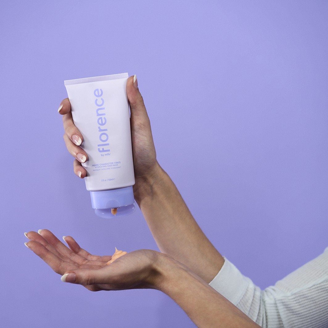Mascarilla hidratante para el cabello Florence By Mills Mane Character Vibes