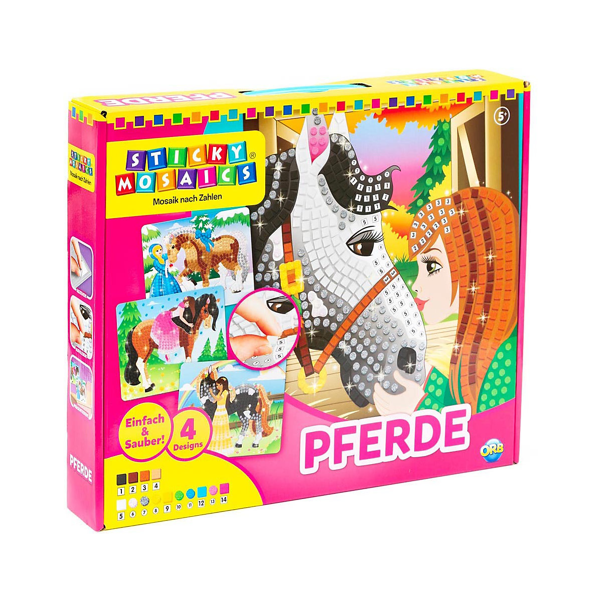 Sticky Mosaics Funkelnde Bilder Pferde
