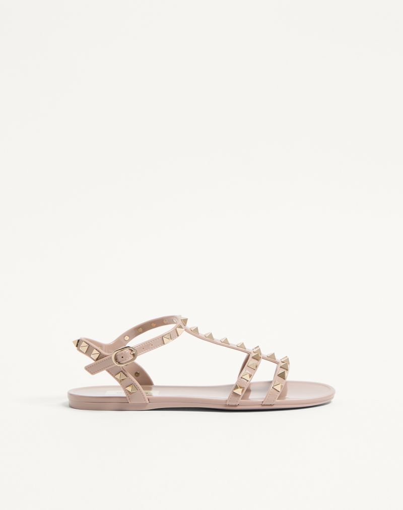 Sandália de borracha Rockstud Low
