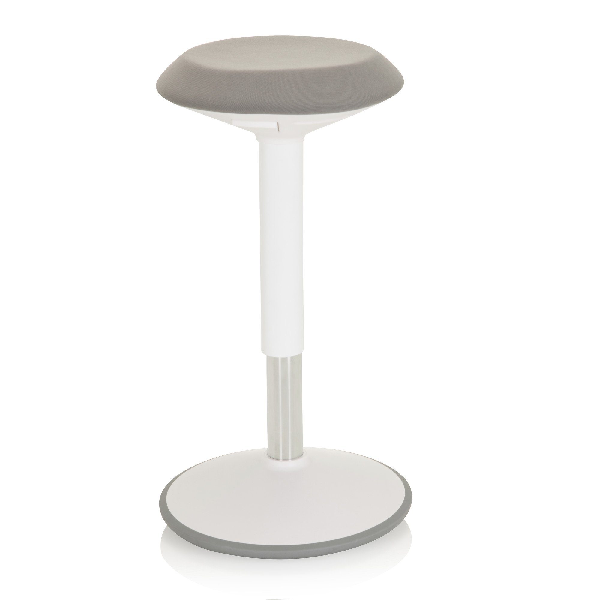 hjh OFFICE Stehhilfe Stehhilfe BALANCE SIT III W Stoff ohne Armlehnen, Hocker, Bürohocker