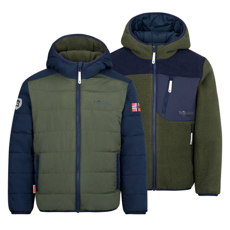 Trollkids Sandvika Fleecejacke Kinder