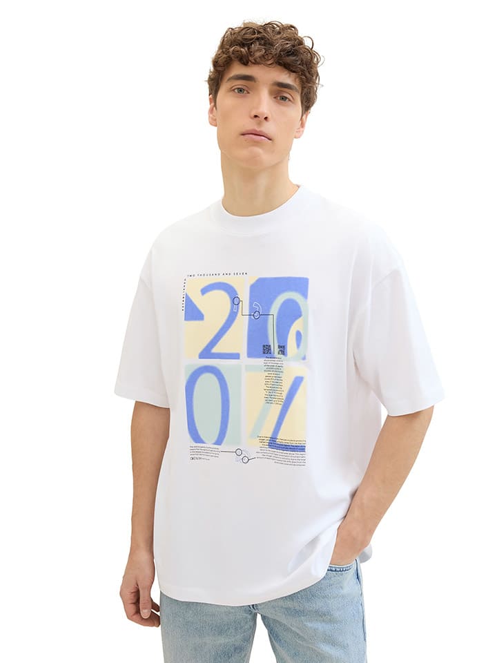 Tom Tailor Shirt in Weiß günstig kaufen