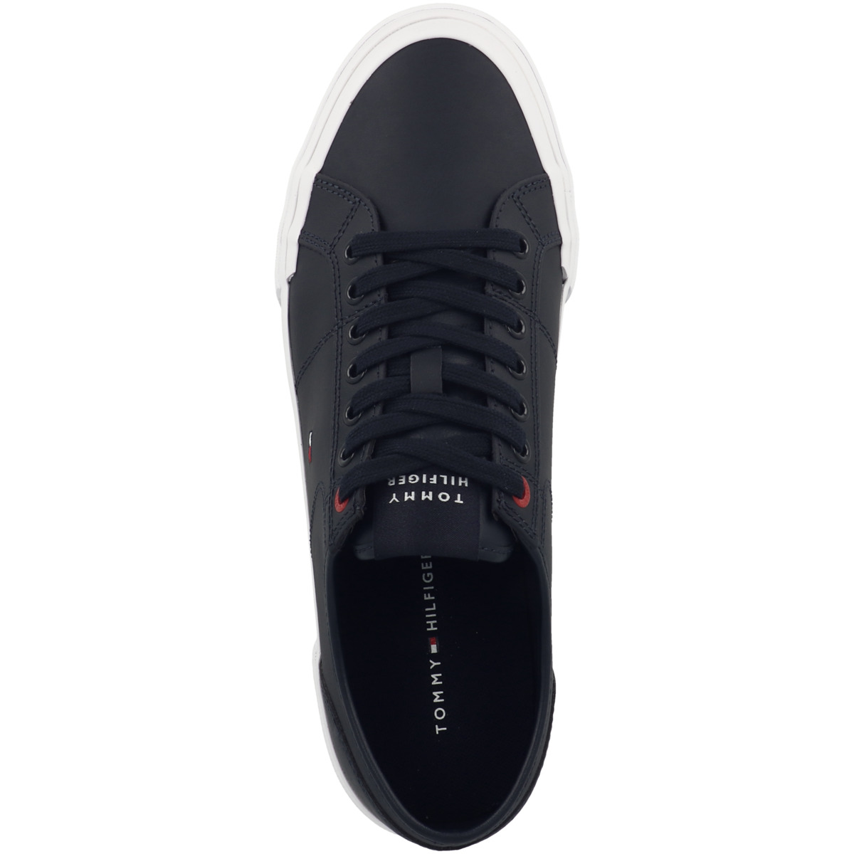 Tommy Hilfiger Core Corporate Vulc Leather Sneaker Low dunkelblau