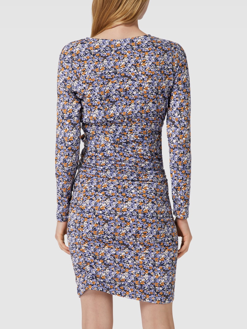 Umstands-Kleid mit floralem Muster Modell 'Pilar' in flieder