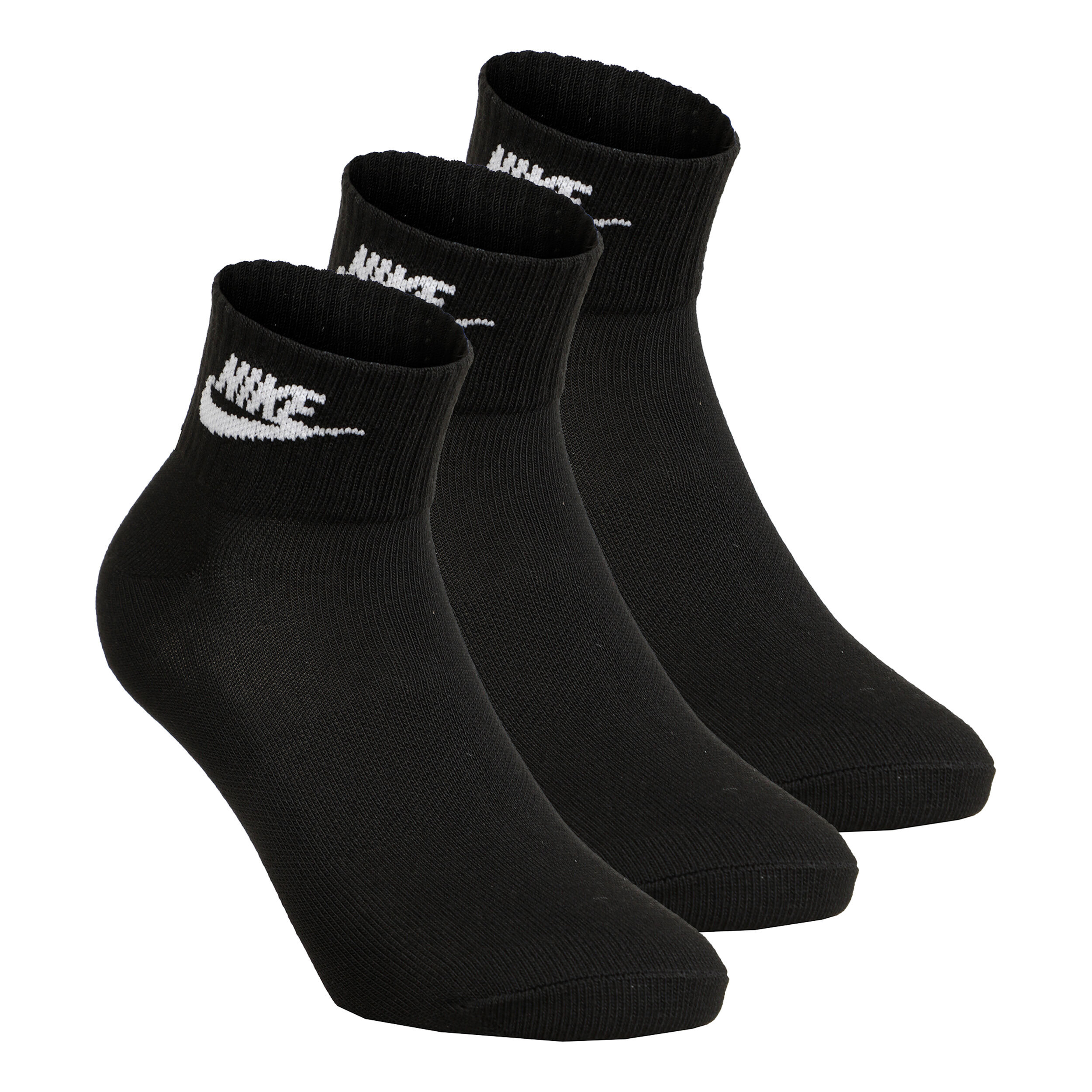 New Essential Ankle Tennissocken - Schwarz