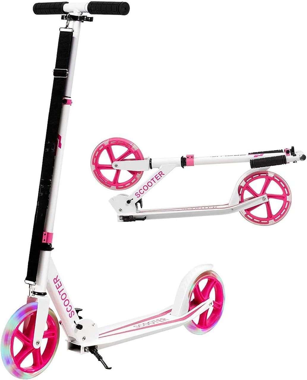 Costway Scooter Roller klappbar, Tretroller höhenverstellbar