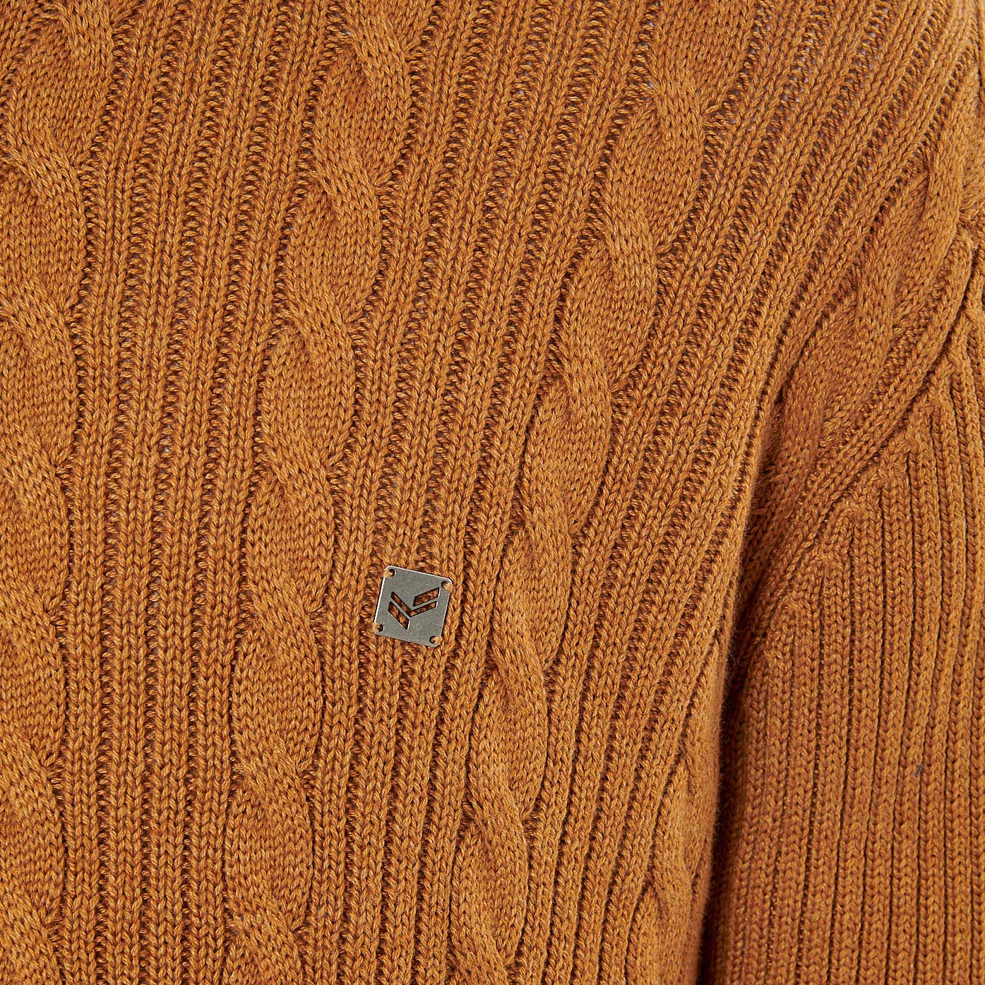 VOREX  Pull marron homme
