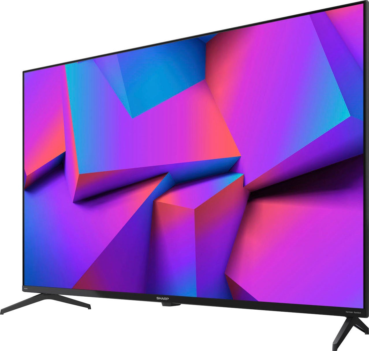 Sharp 4T-C43FK_ LED-Fernseher (108 cm/43 Zoll, 4K Ultra HD, Smart-TV)