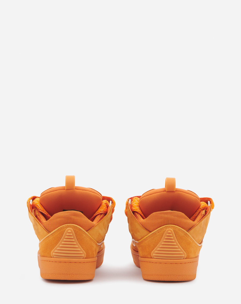 SNEAKERS CURB EN CUIR