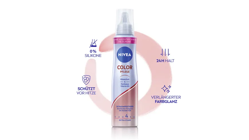 NIVEA Color Pflege Schaumfestiger Extra Stark 150 ml