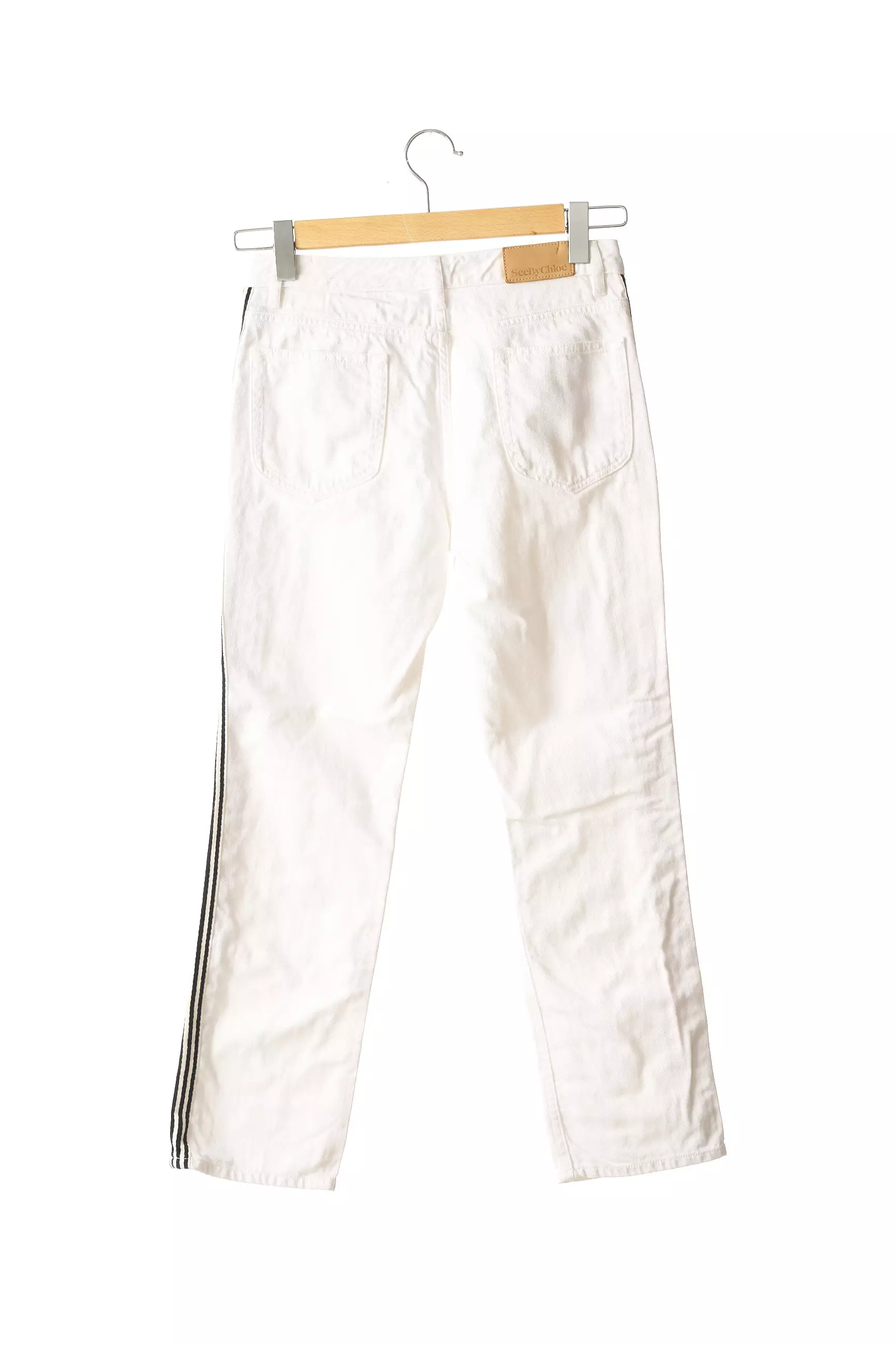 See By Chloe Pantalons Slim Femme couleur blanc