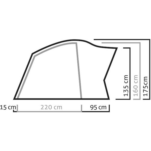 ZELT ALPINE HUT IV TENT