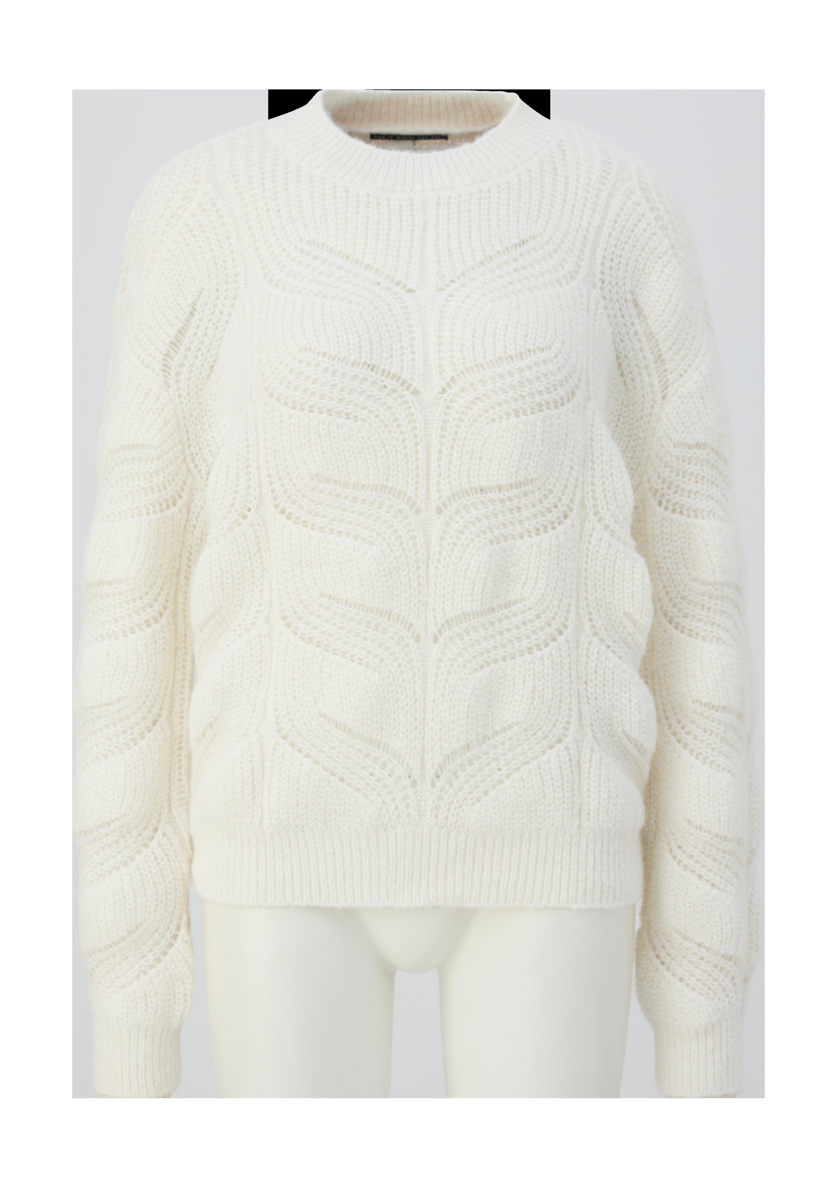 Strickpullover mit Zopfmuster  2151205-0200