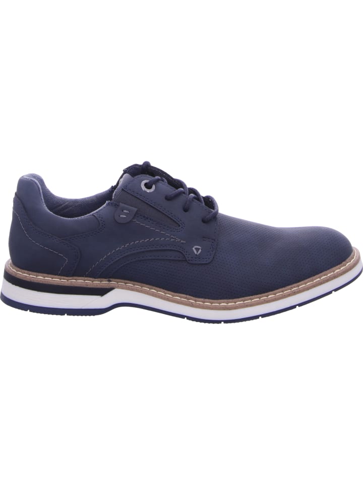 s.Oliver Schnürschuh in blau günstig kaufen