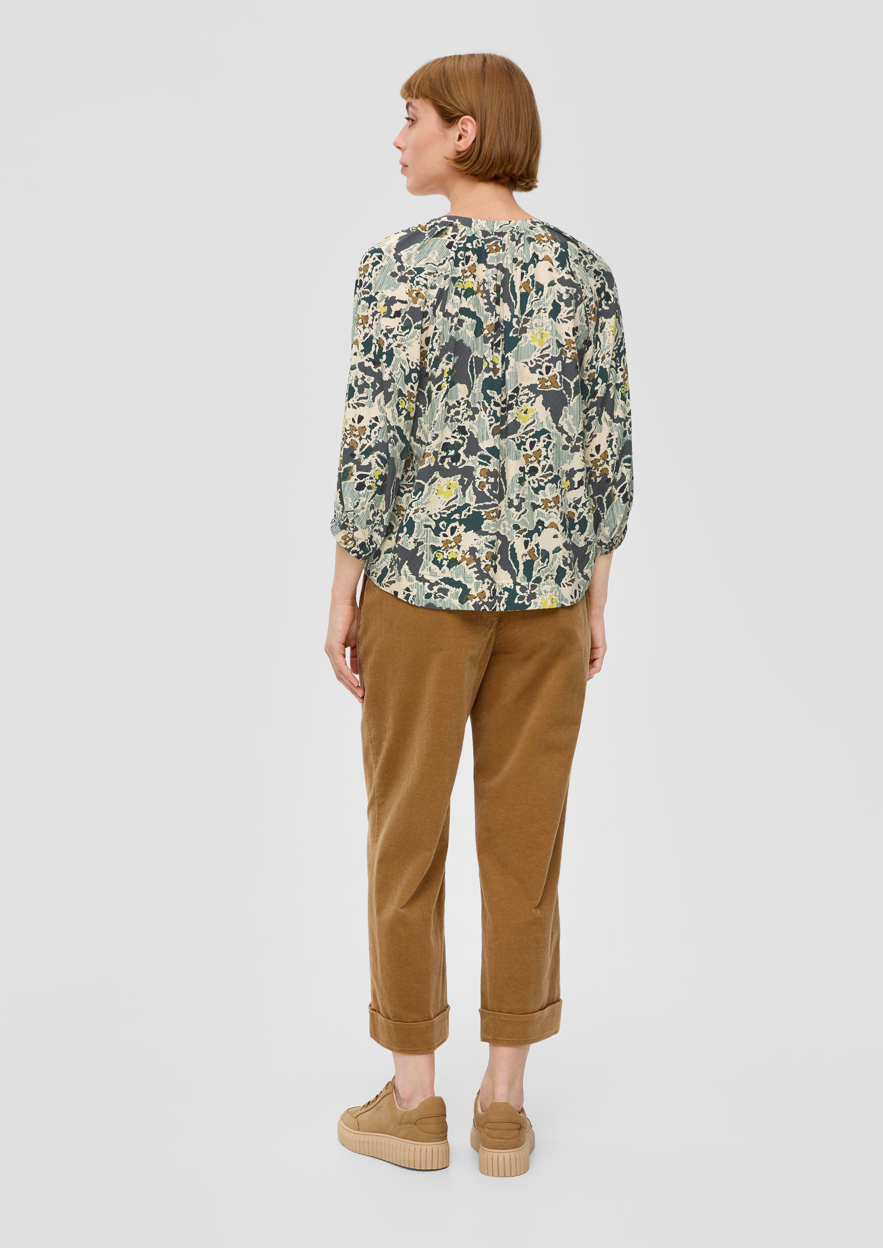 Bluse aus Viskose-Jacquard  2135648-67A0