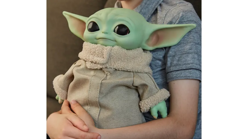 Star Wars „The Child“ Plüschfigur, ca. 28 cm, Kuschelfigur Yoda The Mandalorian