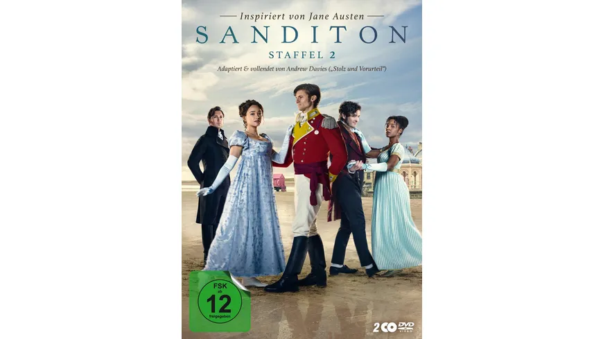 Jane Austen: Sanditon - Staffel 2  [2 DVDs]