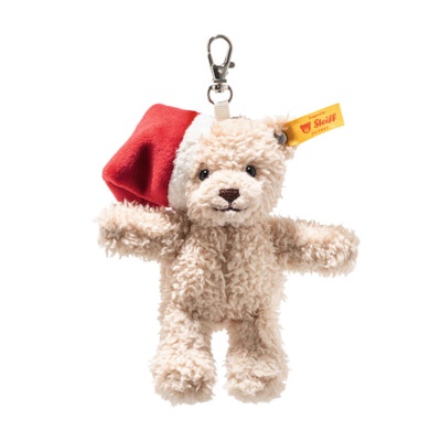 Cosy Christmas Anhänger Ben Teddybär, 12 cm, beige
