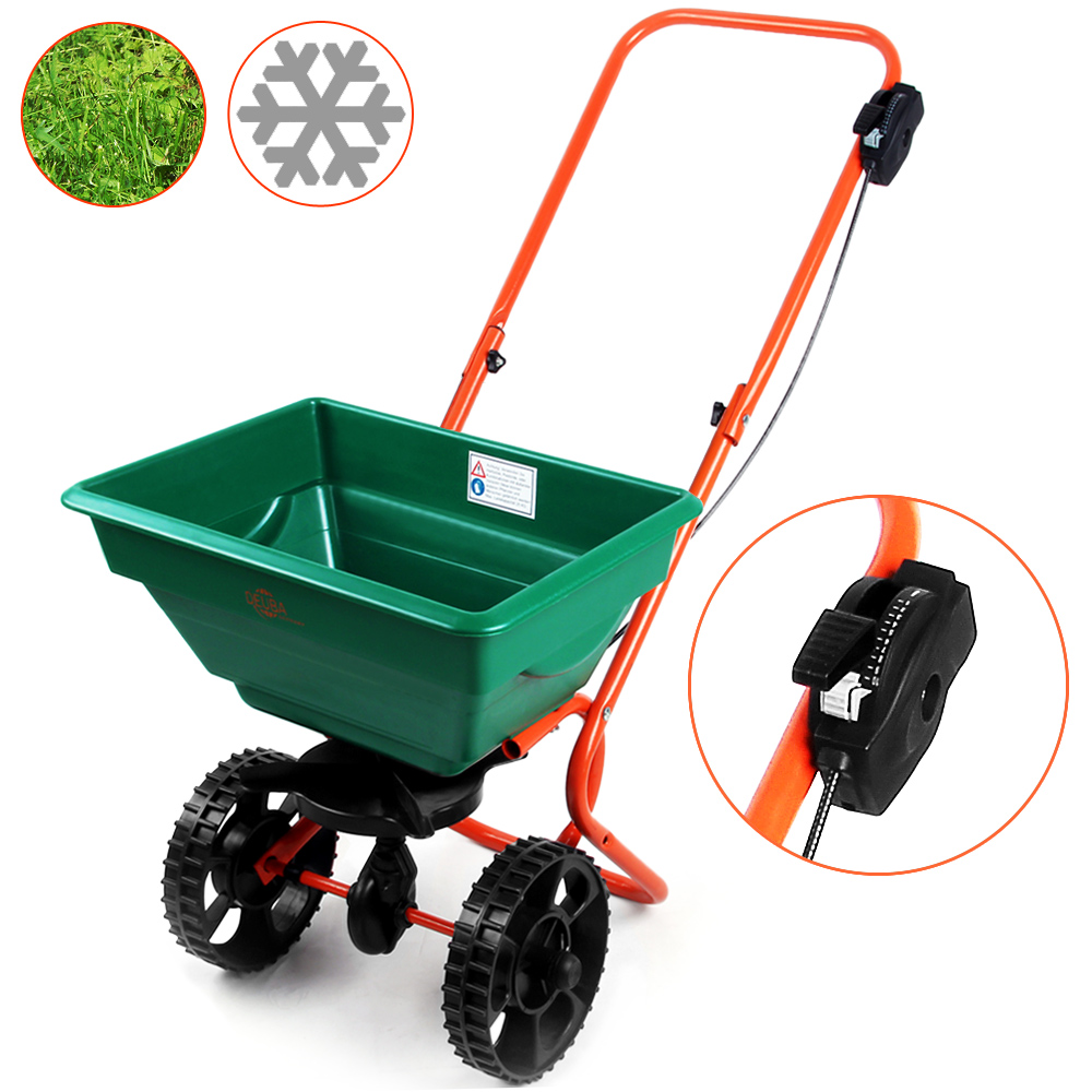 Casaria Deuba Streuwagen mit 25 L Füllvolumen