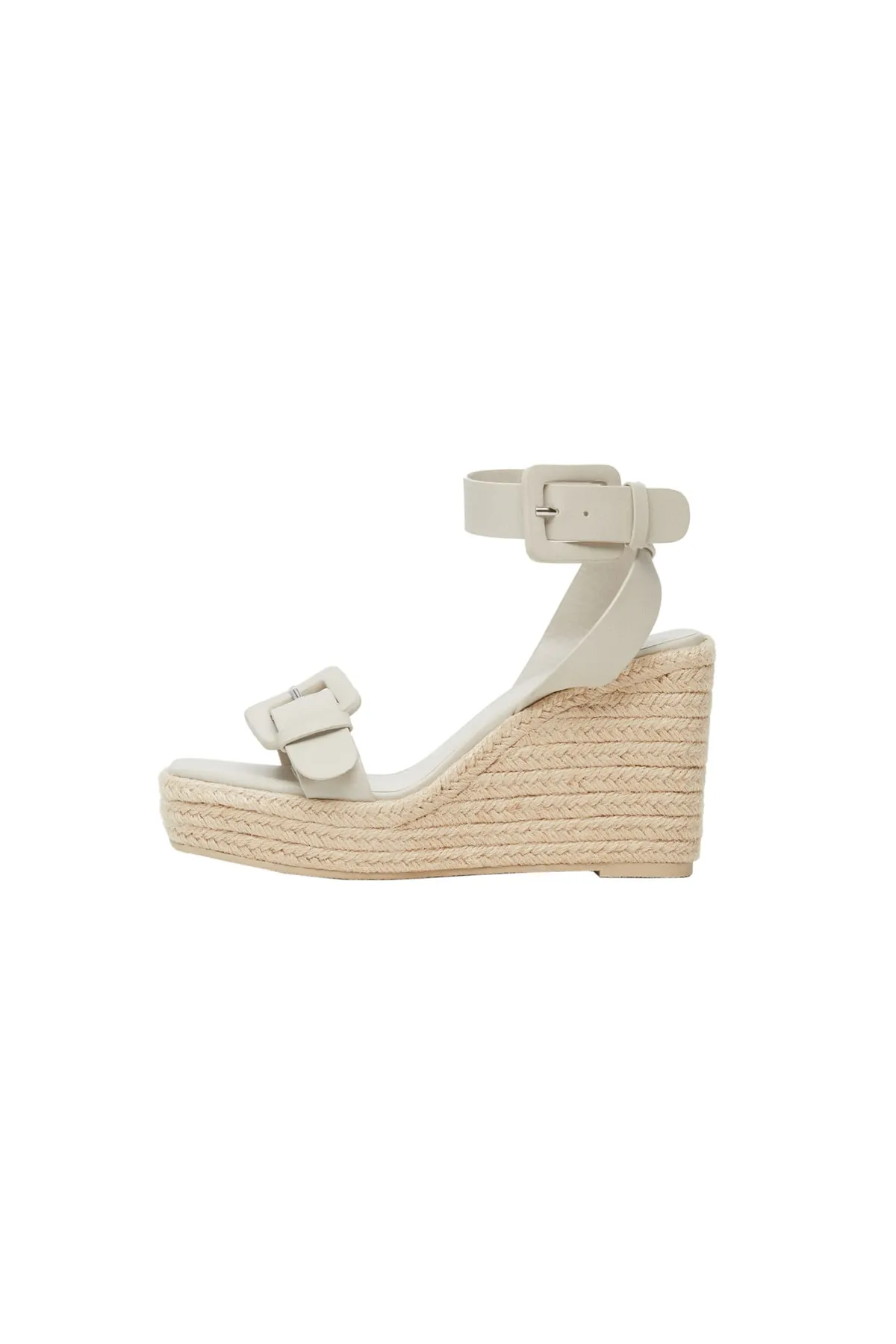 MANGO Woman  Damen Sandalen in Eisfarbe