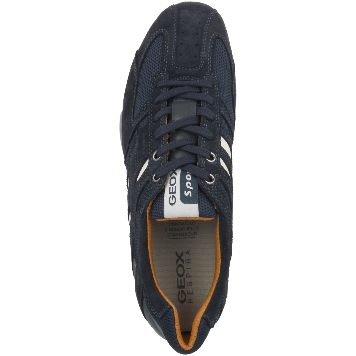 Geox U Snake Sneaker Low blau