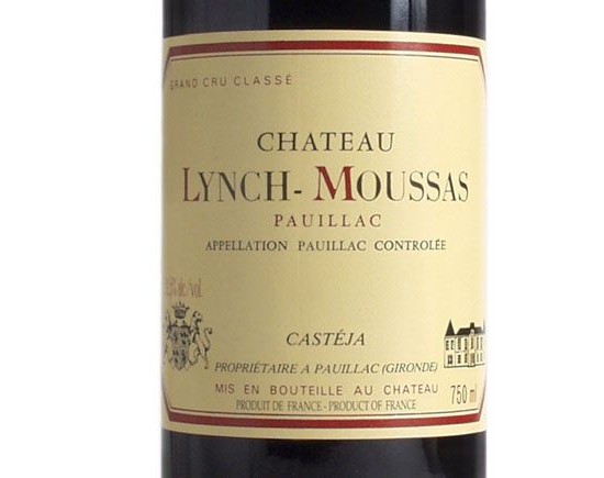 Château Lynch-Moussas 1996 Bordeaux Pauillac