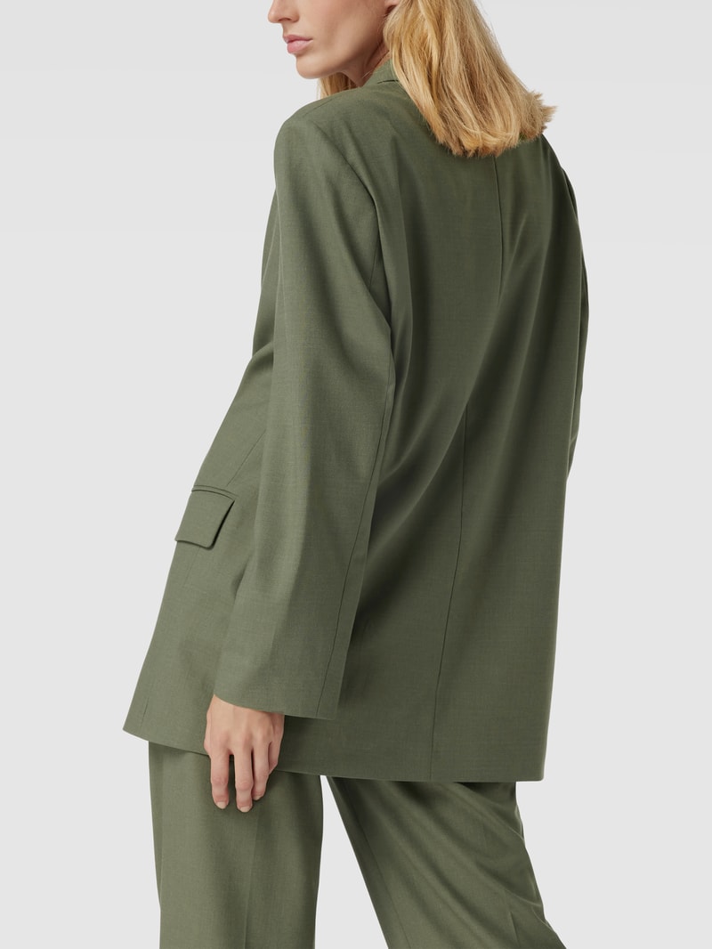 Longblazer mit Reverskragen - Ana Johnson X P&C in khaki