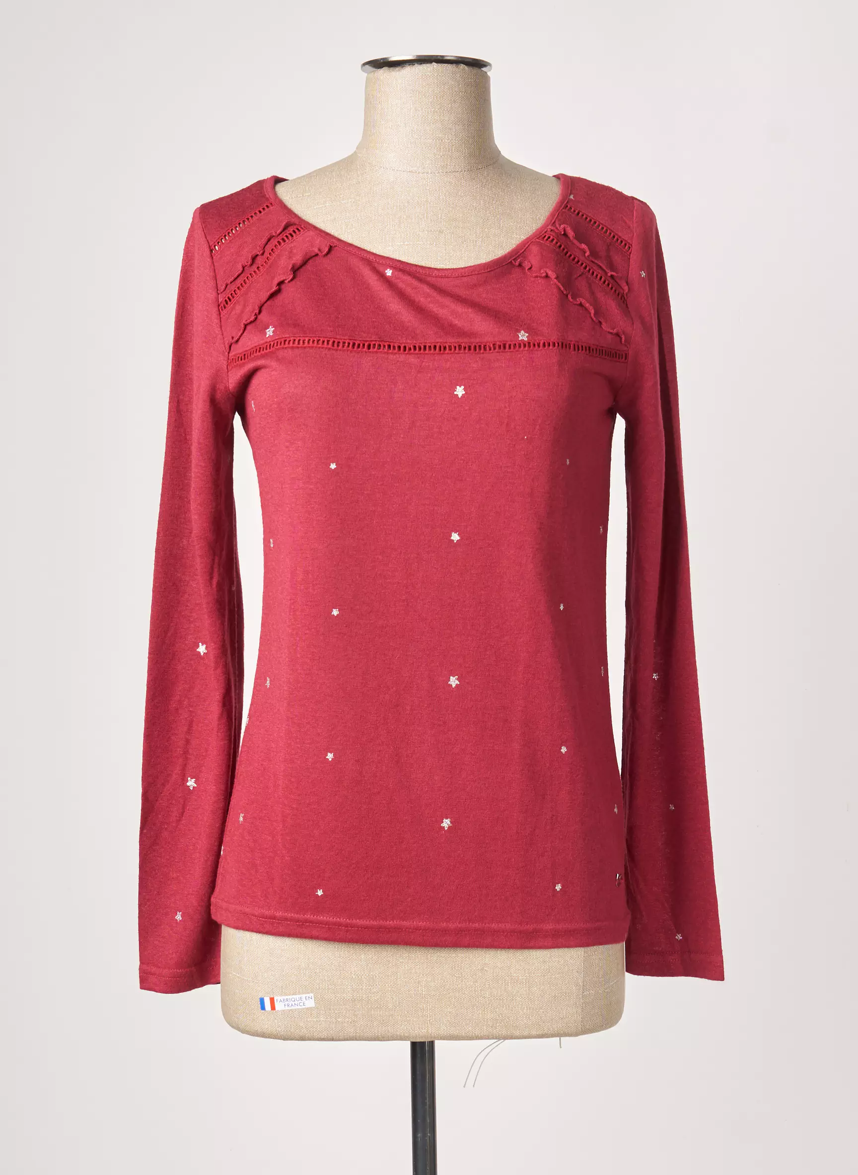 Katmai Tshirts Femme couleur rouge