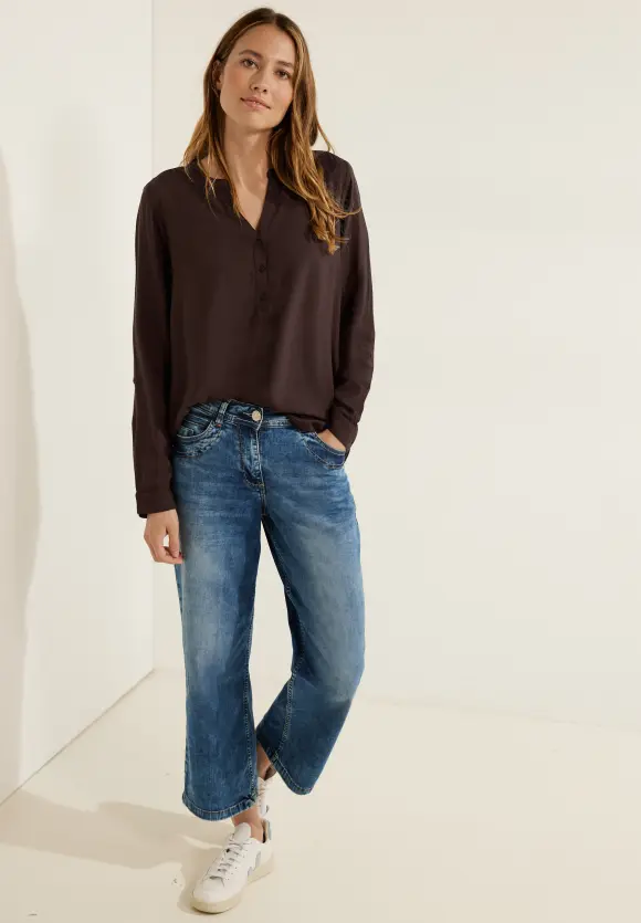 CECIL Bluse in Unifarbe